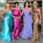 Isabel Pantoja, Bel�n Esteban, Ana Obreg�n y Cristina T�rrega en la boda de Luis Roll�n