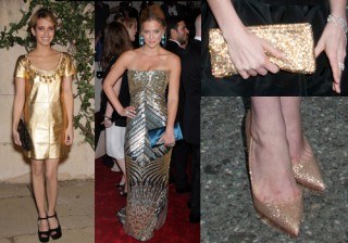 �Blake Lively, Eugenia Silva y Kim Kardashian se apuntan a la moda del dorado!