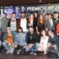 Mal�, Dani Mart�n y Carlos Jean, en la presentaci�n de los nominados a los Premios 40 Principales