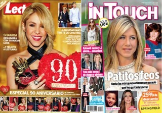 Las portadas de las revistas del coraz�n de esta semana 14/12/11