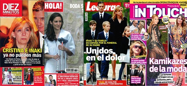 Las portadas de las revistas del coraz�n de esta semana 16/05/12