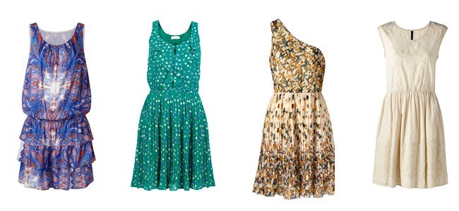 Vestidos cortos verano 2013