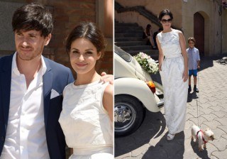 La boda ochentera de Marta Torné y Roger Gual