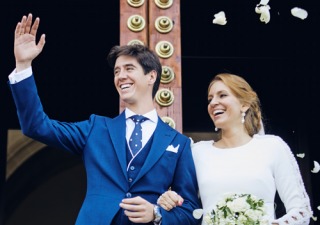 Así fue la boda toledana de María Toledo y Esaú Fernández