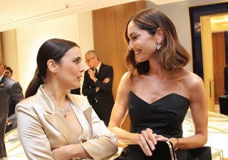 Adriana Ugarte, Bárbara Lennie, Eugenia Silva y Tamara Falcó en la gran noche de Chaumet