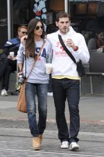 Iker Casillas y Sara Carbonero juntos y abrazados en las calles de San Francisco