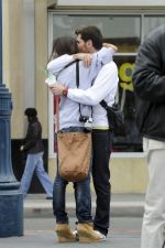 Iker Casillas y Sara Carbonero abrazados en las calles de San Francisco