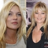 Kate Moss sin maquillaje