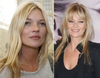 Kate Moss sin maquillaje