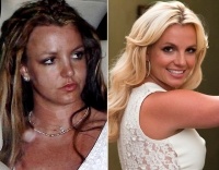 Britney Spears sin maquillaje
