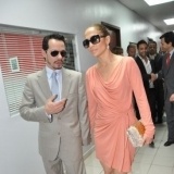 Jennifer L�pez y el drapeado de su vestido
