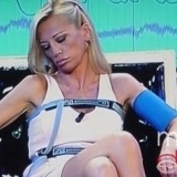 Bel�n durante su paso por el pol�grafo