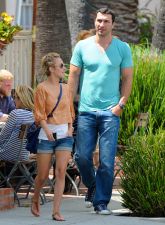 Hayden Panettiere y Wladimir Klitschko 