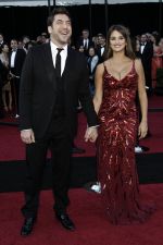 Pen�lope Cruz junto a su esposo, Javier Bardem