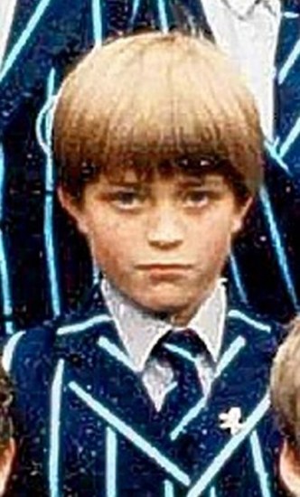 Robert Pattinson, de niño