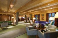 Lobby del Hotel Palafox, en Zaragoza