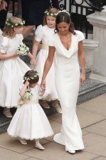 Pippa Middleton el d�a de la boda de su hermana Kate Middleton