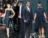El estilo de Victoria Beckham destaca en las bodas
