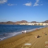 Playa de Las Canteras, en Gran Canaria
