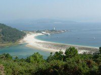 Playa de Rodas, en Vigo
