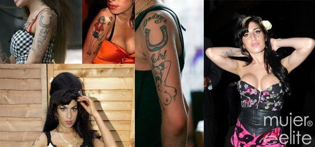 Los significados de los tatuajes de Amy Winehouse