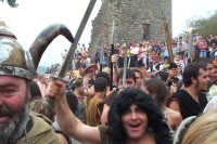 Romer�a Vikinga, en Catoira