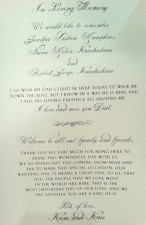 El men� de la boda de Kim Kardashian cont� con 3 platos y postre
