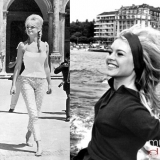 Brigitte Bardot, con peinado colmena