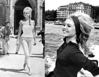 Brigitte Bardot, con peinado colmena