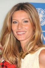 Gisele B�ndchen y su melena dorada ondulada
