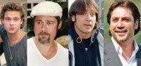Javier Bardem y Brad Pitt: �dos guapetones de siempre!