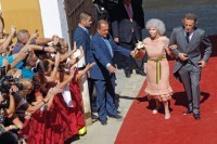 Do�a Cayetana y Alfonso D�ez, convertidos en marido y mujer