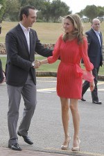 Letizia Ortiz luce una espl�ndida figura