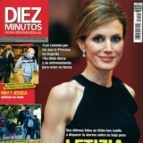 Do�a Letizia Ortiz y su delgadez extrema, portada de Diez Minutos