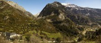 Vistas del hotel Santa Cristina en Candanch�, Huesca