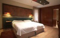 Habitaci�n del hotel Santa Cristina en Candanch�, Huesca