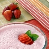 Mousse de fresas light
