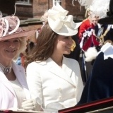 Kate Middleton y Camila Parker, siempre con flores