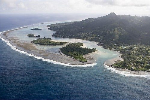 Cook Islands es otra de las playas paradisiacas en las que perderse