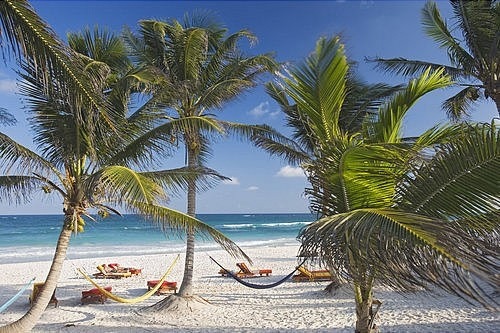 Playa Tulum en México