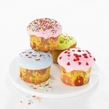 Decoraci�n de los cupcakes