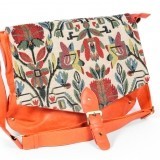 Bolso de flores de tendencia �tnica para primavera-verano 2013