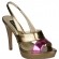 Ir a la foto Zapatos de salón en acabado metalizado como tendencia en moda calzado primaveraverano 2013