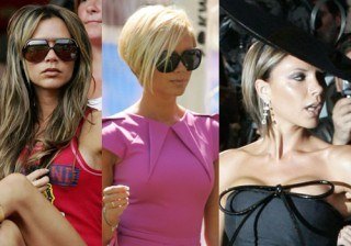 Los cambios de look de Victoria Beckham