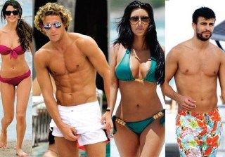 Bustamante, Selena Gómez y Gerard Piqué encabezan la lista de famosos más sexys en la playa