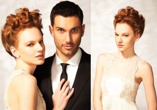 Recogidos para novias: trenza de inspiración griega