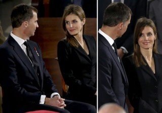 La complicidad entre Letizia Ortiz y el príncipe Felipe, protagonistas del funeral de Estado por Adolfo Suárez