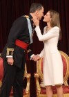 Letizia Ortiz: Reina, amante esposa y madraza el día de la coronación de Felipe VI