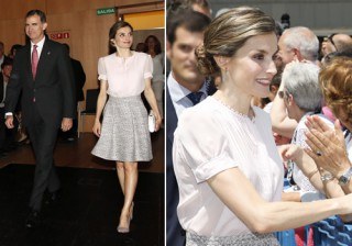 Letizia Ortiz inunda Pamplona de romanticismo y dulzura