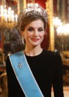 Letizia Ortiz y su despliegue de joyas eclipsan a Juliana Awada en el Palacio Real